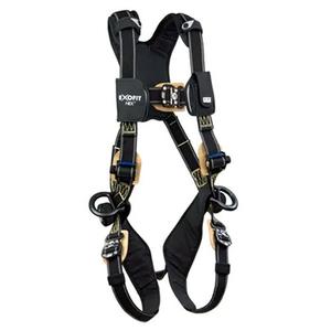 ExoFit NEX™ Arc Flash Harness - Work Positioning/Fall Arrest/Arc-Resistant, APR, 420 lbs., Small, Large, Medium, X-Large, Back, Quick-Connect, Quick-Connect