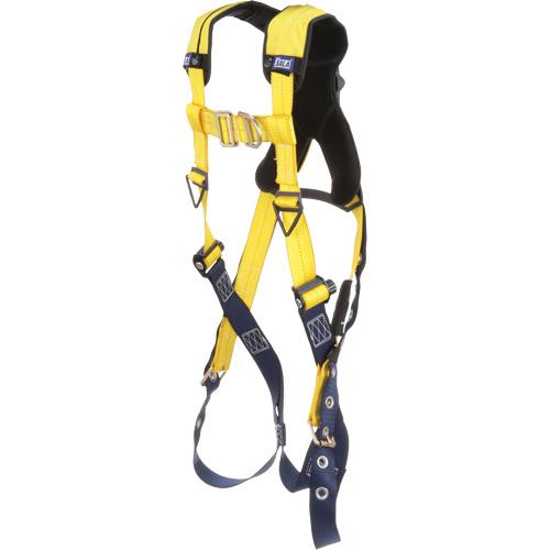Delta™ Vest-Style Climbing Harness - Ladder Climbing/Fall Arrest, AL, 420 lbs., X-Large, Back - Front, Tongue Buckle, Pass-Through/Mating, CE EN361, CSA Z259.10, Yellow - Image 2