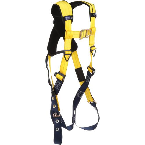 Delta™ Vest-Style Climbing Harness - Ladder Climbing/Fall Arrest, AL, 420 lbs., X-Large, Back - Front, Tongue Buckle, Pass-Through/Mating, CE EN361, CSA Z259.10, Yellow - Image 4