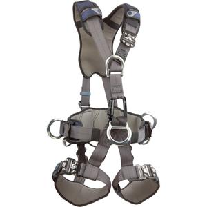 ExoFit NEX™ Rope Access & Rescue Harness - Work Positioning/Ladder Climbing/Descent Control/Fall Arrest, ADLP, 420 lbs., Small, X-Large, Quick-Connect, Quick-Connect, Back, Side, Front, A, D, L, P