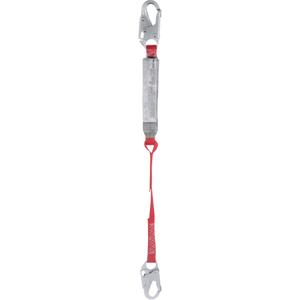 Pro™ Shock Absorbing Lanyard - 3', 121 lbs., 308 lbs., Locking Snap Hook, Locking Snap Hook, Polyester, Pack, 1