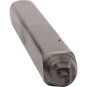 Individual Standard General Purpose Steel Hand Stamp Pieces - F, 3/16"