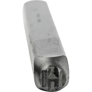 Individual Standard General Purpose Steel Hand Stamp Pieces - H, 1/2"