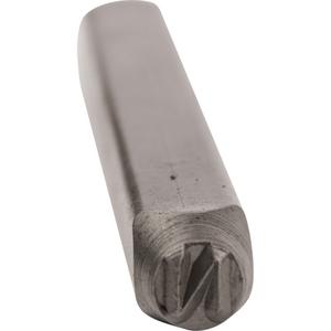 Individual Standard General Purpose Steel Hand Stamp Pieces - N, 1/2"