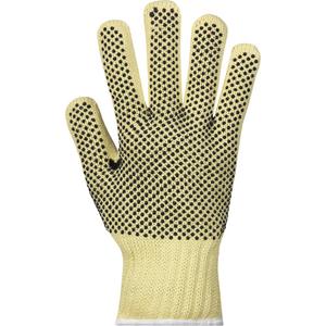 GLOVE DOT BOTH SIDE SMALL KEVLAR YELLW 118GR/PR