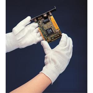 Sure Knit™ Anti-Static Filament Gloves - Large, Small, Medium, X-Large, Nylon, Knit Wrist, NYLON/ESD CARBON ANTI-STATIC, 28, 300