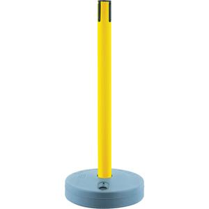 Outdoor TensaBarrier® - Receiver Posts - 37", Plastic, Yellow