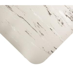 Tile-Top Select Anti-Microbial Mats No.494 - 2', 10', 20', 3', 5', 60', 1/2", Grey, PVC, Dry, Solid, Smooth, 3 Years