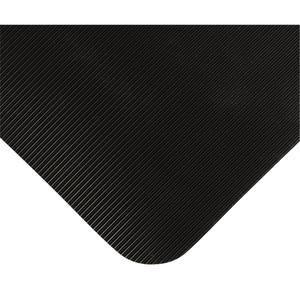 Double Duty Switchboard Mats No.720 - 3', 10', 20', 5', 75', 5/8", Black, PVC, Dry, Solid, Corrugated, 1 Year