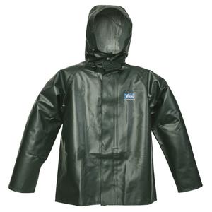 Journeyman Chemical Resistant Rain Jacket - Polyester/PVC, 2X-Large, Green