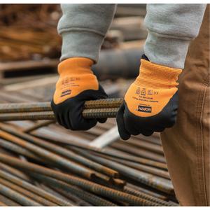 Cold Grip Plus 5™ Gloves - X-Large/10, Small/7, 2X-Large/11, 15, Polyamide, PVC, Dipped Palm, ANSI/ISEA 105 Level 5, EN 388 Level 4, Unrated, EN 388 Level 2, Unrated