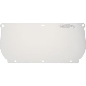 Faceshield - 9", 14-1/2", 0.08", Polycarbonate, Clear, Meets/Exceeds CSA Z94.3/ANSI Z87+