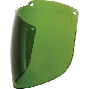 Turboshield™ Visor - 8-1/2", 12-1/2", 0.09", Polycarbonate, 3.0, Meets/Exceeds CSA Z94.3/ANSI Z87+