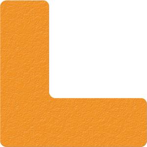 Lean 5S Manufacturing Markers - Orange, Vinyl, 6", 6", L, 25, Package