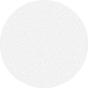 Lean 5S Manufacturing Markers - White, Vinyl, 6", 6", Circle, 25, Package