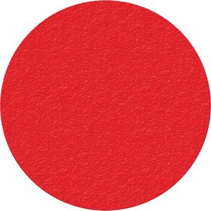 Lean 5S Manufacturing Markers - Red, Vinyl, 6", 6", Circle, 25, Package