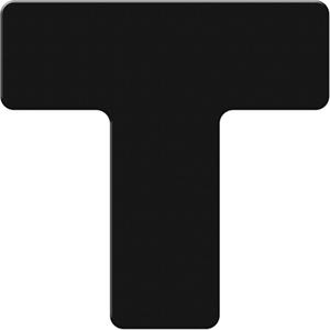 Armor Stripe Lean/5S Markers - Black, Plastic, 6", 6", T, 10, Package