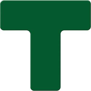 Armor Stripe Lean/5S Markers - Green, Plastic, 6", 6", T, 10, Package