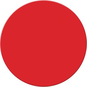 Armor Stripe Lean/5S Markers - Red, Plastic, 6", 6", Circle, 10, Package