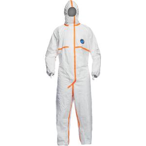 Coveralls - Tyvek® 800 J, Small, Medium, Large, X-Large, 2X-Large, 3X-Large, White, Coverall, 25