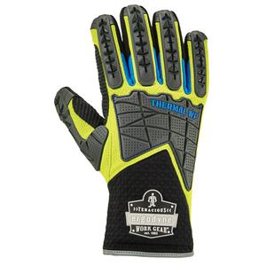 ProFlex® Performance Dorsal Impact-Reducing Gloves + Thermal WP - Small, Medium, Large, X-Large, 2X-Large, Safety, Suede, Thinsulate™, Neoprene