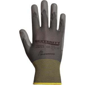 Superior Touch® Gloves - X-Large/10, Medium/8, Small/7, 13, Nylon, Polyurethane, Dipped Palm, Unlined, Pair