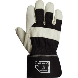 Endura® Winter Gloves - One Size, Thinsulate™, Grain Cowhide, Safety, Leather, Pair