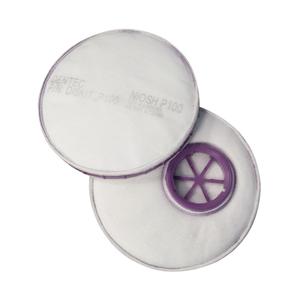 Diskit™ Respirator Filter - Particulate Filter, P100 Filter, 100 Series Half Facepiece/300 Series Half Facepiece/400 Series Half Facepiece, 2, Package