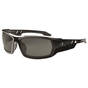 Skullerz® Odin Safety Glasses - Meets/Exceeds CSA Z94.3/ANSI Z87+, Grey/Smoke, Smoke, Anti-Scratch, Black