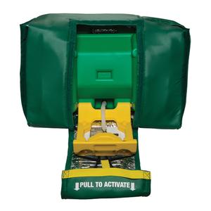 Tempered Portable Eyewash - Gravity-Fed, ANSI Z358.1, 9 gal.