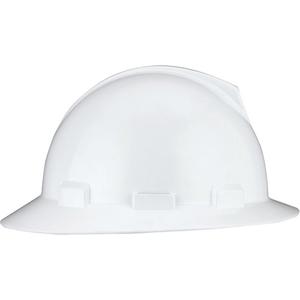 Dynamic™ Annapurna™ Full Brim Hardhat - Pinlock, White, Black, Red, Non-Vented, Meets/Exceeds CSA Type 1/ANSI Type I, Meets/Exceeds CSA Class E/ANSI Class E, E, E