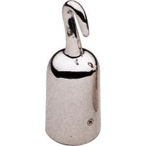 Rope Ends - Polished Chrome, Open Hook