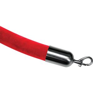 Ropes - Velour, Red, 1.5"