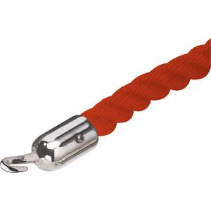 Ropes - Velour, Red, 1.5", TWISTED ROPES