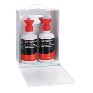 Dynamic™ Eyewash Station with Empty Bottles - Double, Plastic