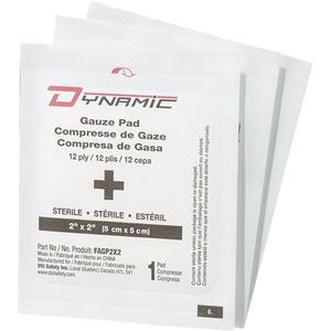 Dynamic™ Gauze - Pad, 2", 2", Sterile, Class 1, 25, Box