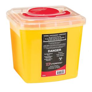 Dynamic™ Sharps® Container - 7 L, 10-1/2", 8-1/2", 9"