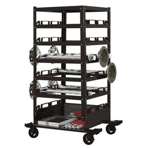 Six Tier Storage Cart - Steel