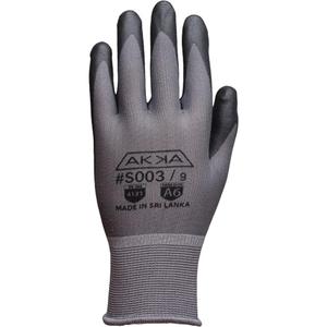 Akka® Precision Gloves - Large/9, Small/7, Medium/8, 13, Nylon, Foam Nitrile, Dipped Palm, Unlined, 144