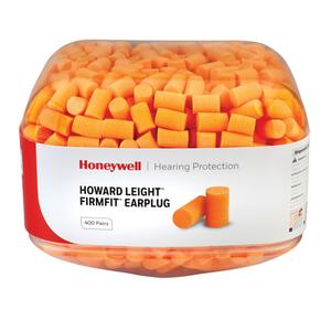 Howard Leight™ FirmFit® Earplugs - Uncorded, 30, One-Size, Meets/Exceeds CSA Class AL, Bulk - Canister, 400, Canister