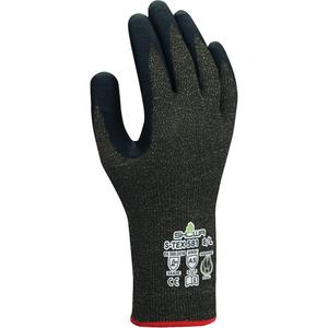 S-TEX® 581 Cut Resistant Gloves - Large/8, Small/6, Medium/7, X-Large/9, 2X-Large/10, 13, Kevlar®/Stainless Steel, Foam Nitrile, Dipped Palm, ANSI/ISEA 105 Level 5/EN 388 Level E, EN 388 Level 4/ANSI/ISEA 105 Level 4