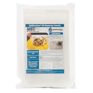 Spilltration™ Oil Shammy Towels - Oil Only, 16", 10", 29 gal., 47 gal., 50