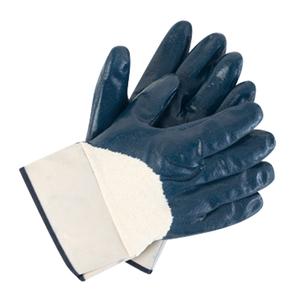 Coated Gloves - Non-Knit, Jersey, Nitrile, 3/4 Dipped, Unlined, Pair
