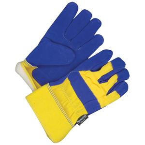 Fitter Gloves - One Size, X-Large, 2X-Large, Thinsulate™, Grain Cowhide, Safety, Leather, Pair