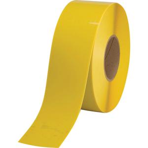 Floor Marking Tape - Yellow, PVC, 2", 100'