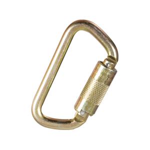 Carabiner - 5000 lbs, Steel, 9/16", ANSI Z, CSA
