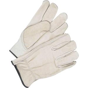 Driver/Roper Gloves - 10, Small, 2X-Large, Unlined, Grain Cowhide, Keystone, Pair