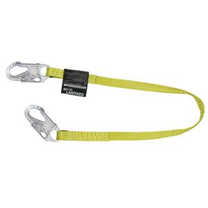 Miller® Web Lanyard - B, Snap Hook, Locking Snap Hook, Polyester, 1
