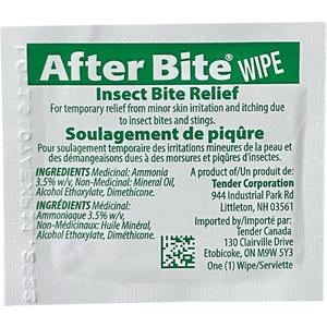After Bite Insect Sting Relief Towelettes - Towelette, Box, 10