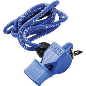 Classic Blue Whistle with Lanyard